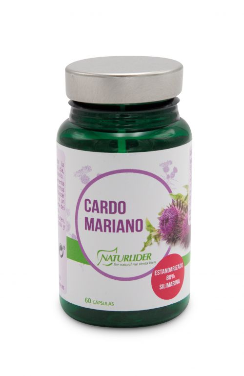 Cápsulas vegetales CARDO MARIANO 500 mg