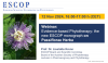 Webinar: Evidence-based information in Phytotherapy: The ESCOP monograph Passiflorae Herba